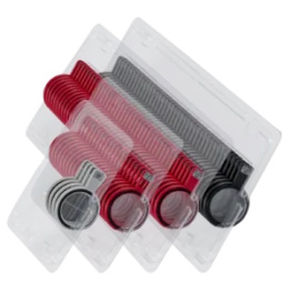 Messgläsersatz tls Basis S, unvergütet